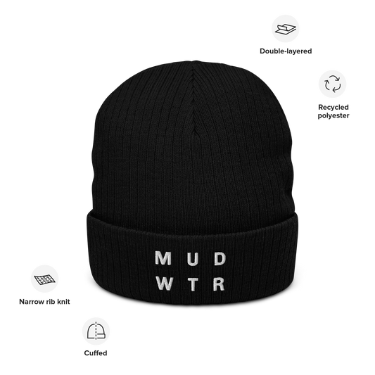 mud-wtr-beanie-g5 ribbed-knit-beanie-black-front-6478f6ebb8db4.png