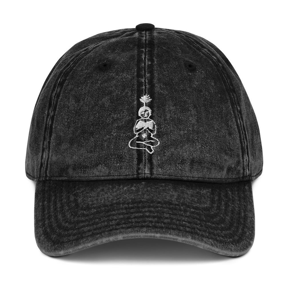 unlearn-relearn-vintage-cotton-cap-a6 vintage-cap-black-front-647546e2e4417.jpg